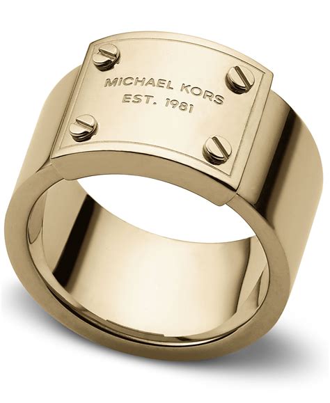 michael michael kors men ivy ring|Michael Kors Rings Jewelry & Watches .